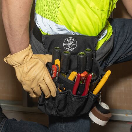PowerLine™ Series Electrician's Tool Pouch, 18-Pocket