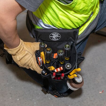 PowerLine™ Series Electrician's Tool Pouch, 18-Pocket