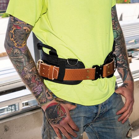 Quick Release Leather Belt, Large