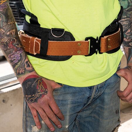 Quick Release Leather Belt, Large