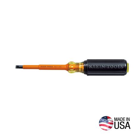 Insulated Screwdriver, 0.6 cm Cabinet, 10 cm Round Shank