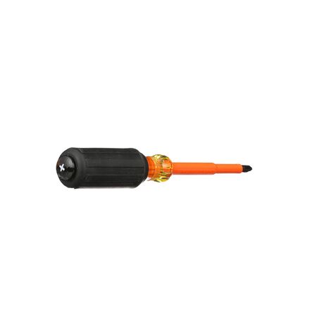 Insulated Screwdriver, No. 2 Phillips, 10 cm Round Shank