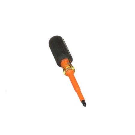 Insulated Screwdriver, No. 2 Phillips, 10 cm Round Shank