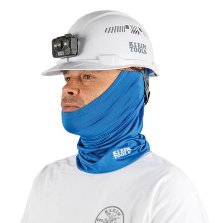 Neck and Face Cooling Band, Blue