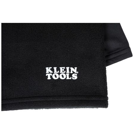 Neck and Face Warming Half-Band, Black