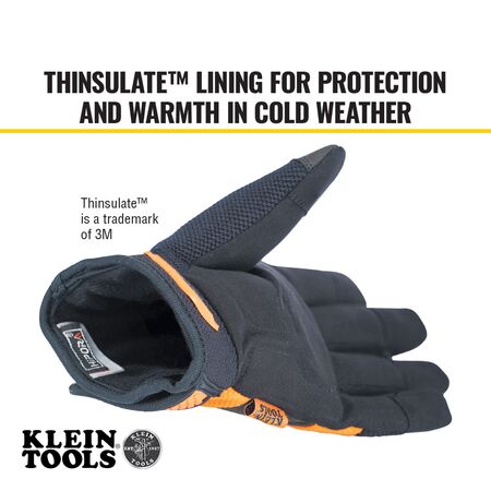 Winter Thermal Gloves, X-Large