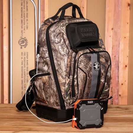 Tradesman Pro™ XL Tool Bag Backpack, 40 Pockets, Camo
