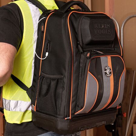 Tradesman Pro™ XL Tech Tool Bag Backpack, 28 Pockets