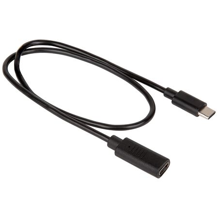 USB-C Male to Female Cable, 0.5 m