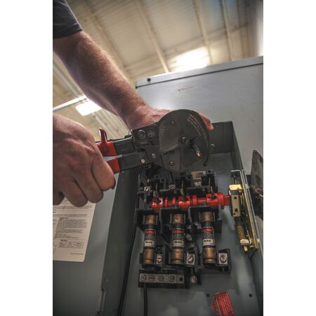 Open-Jaw Ratcheting Cable Cutter