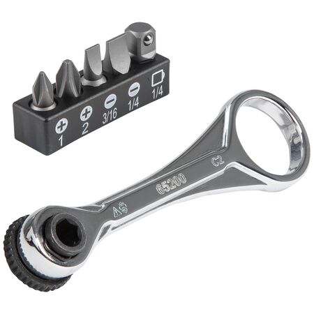 Slim Profile Mini Ratchet Set, 5-Piece
