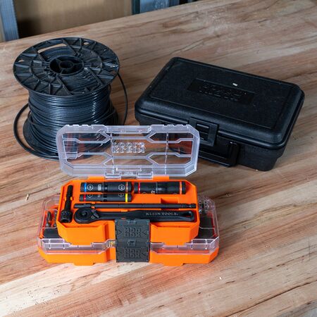 KNECT™ Essential Deep-Well Heavy-Duty Flip Socket Set, SAE 7-Piece