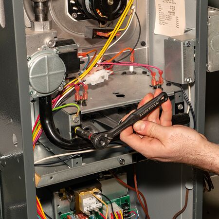 KNECT™ Essential Deep-Well Heavy-Duty Flip Socket Set, SAE 7-Piece