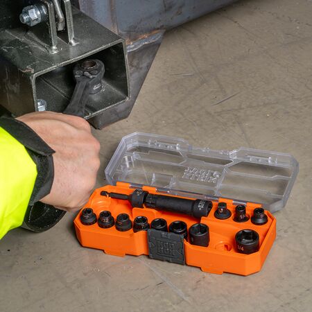 KNECT™ 3/8-Inch Drive Impact-Rated Pass Through Socket Set, 15-Piece