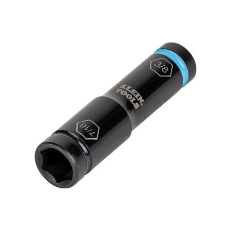 Flip Impact Socket, 7/16 and 3/8-Inch