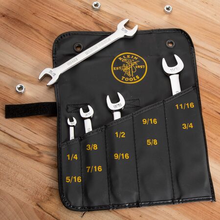 Open-End Spanner Set, 5-Piece