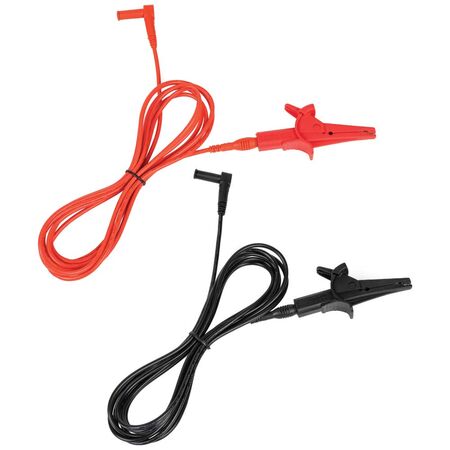 Heavy-Duty Alligator Clip Test Leads, 305 cm