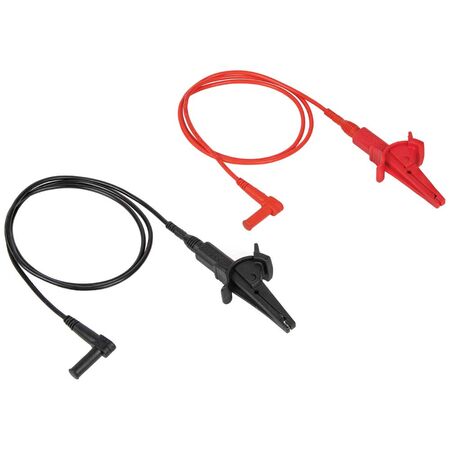 Heavy-Duty Alligator Clip Test Leads, 91.4 cm