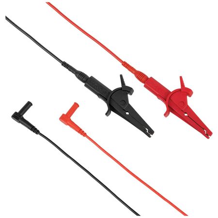 Heavy-Duty Alligator Clip Test Leads, 91.4 cm