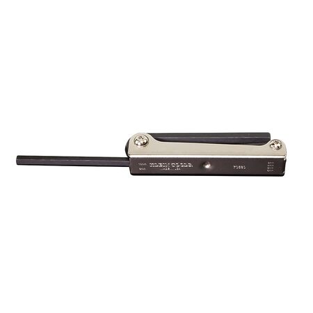 Folding Hex Key Set, 6-Key, Metric Sizes