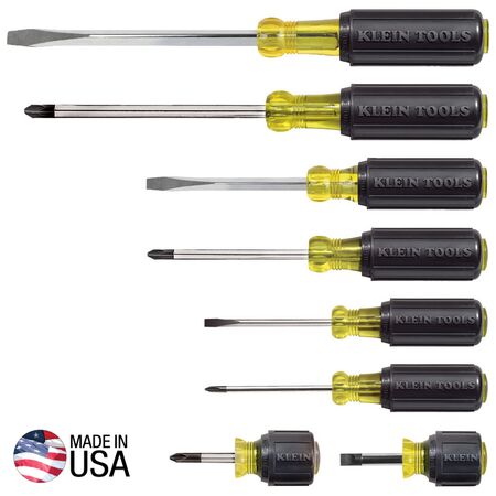 Screwdriver Set, Multi-Application, 8-Piece