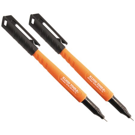 Skribes™ Ultra Fine Tip Permanent Markers, Black, 2-Pack