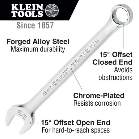 Combination Spanner Set - 9-Piece