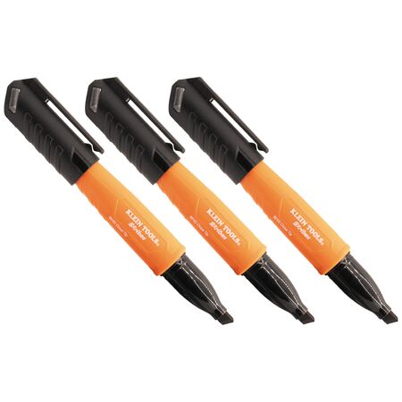 Skribes™ Chisel Tip Permanent Markers, Black, 3-Pack
