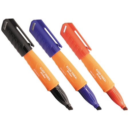 Skribes™ Chisel Tip Permanent Markers, Multi-Colour, 3-Piece