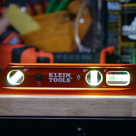 Lighted Torpedo Billet Level, Rare Earth Magnet