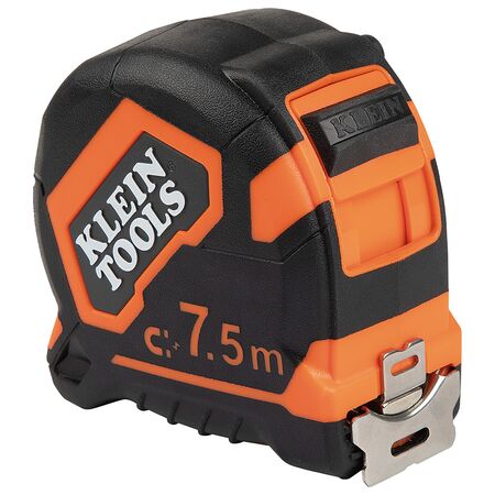 Tape Measure, 7.5 m, Magnetic Double-Hook