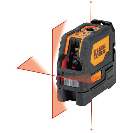 Laser Level, Self-Levelling Red Cross-Line Level and Red Plumb Spot
