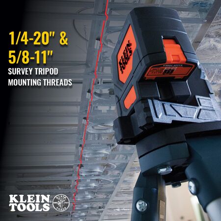 Laser Level, Self-Levelling Red Cross-Line Level and Red Plumb Spot