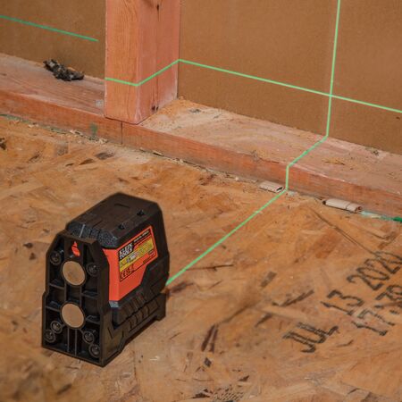 Green Mini Cross-Line Laser Level