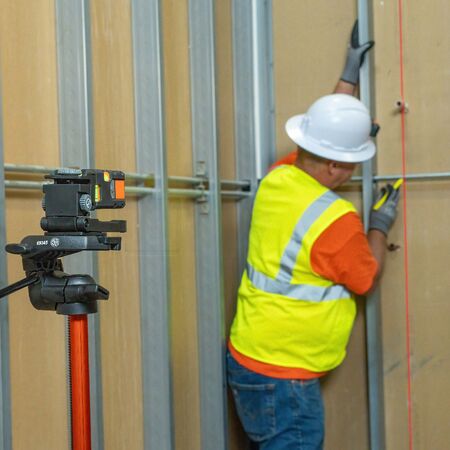 Red Pocket Laser Level