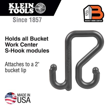 5.1 cm Utility Bucket S-Hook
