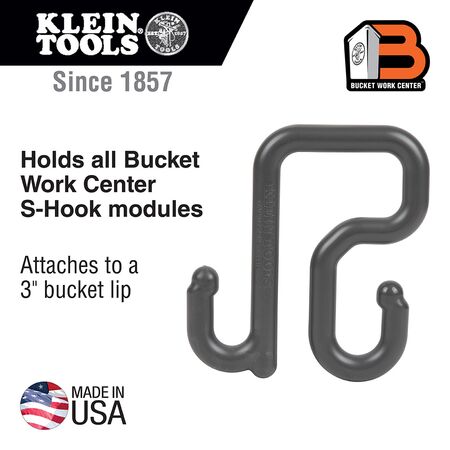7.6 cm Utility Bucket S-Hook