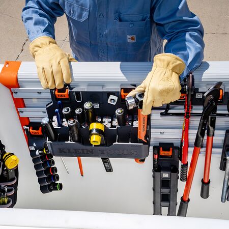 Hard Tool Storage Module, Rail System