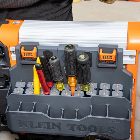 Hard Tool Storage Module, Rail System
