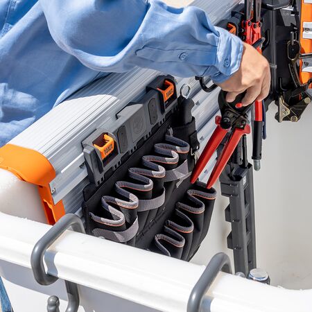 Tool Apron Module, Rail System