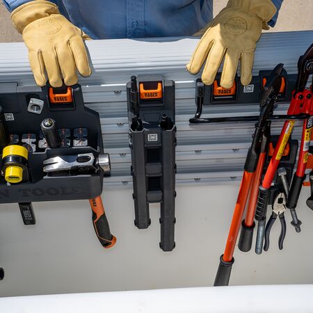 Auger Bit Storage Module, Rail System