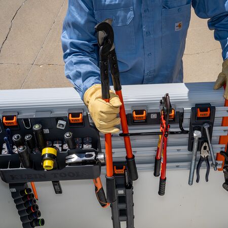 Utility Bar Storage Module, Rail System