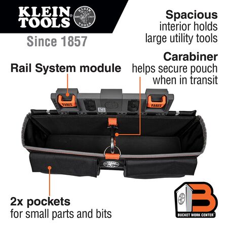 Large Pouch Module, Rail System