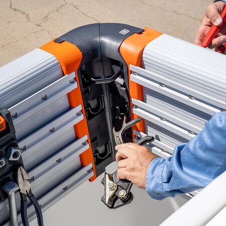 Integrated Corner Piece, Rail System