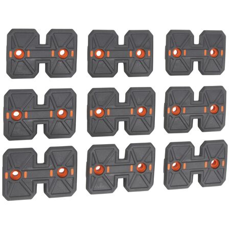 Hard Tool Module Flaps, Rail System, 9-Pack