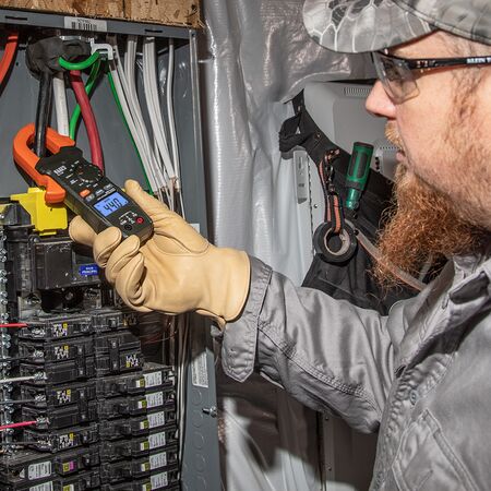 Digital Clamp Meter, AC Auto-Ranging 400 Amp