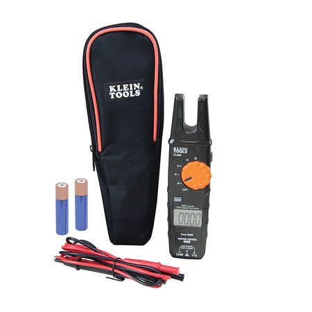 Electrical Tester, Open-Jaw Fork Meter, AC Auto-Ranging, 200 Amp