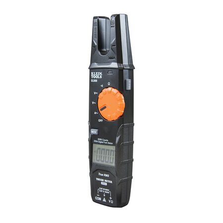 Electrical Tester, Open-Jaw Fork Meter, AC Auto-Ranging, 200 Amp