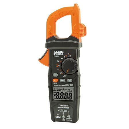 Digital Clamp Meter, AC Auto-Range TRMS, Low Impedance (LoZ), Auto-Off