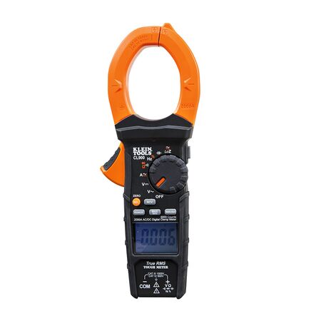 Digital Clamp Meter, AC Auto-Range TRMS, Low Impedance (LoZ), 2000 Amp
